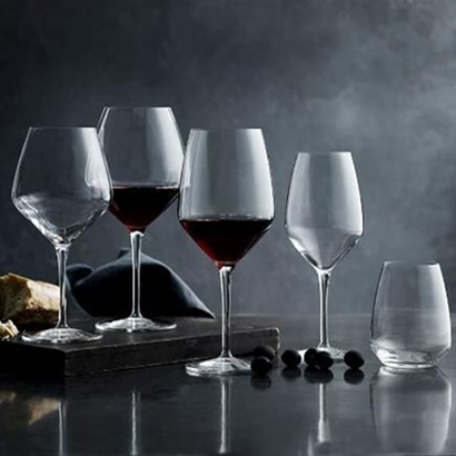 Luigi Bormioli Vinsæt og 1 flaske dejlig rødvin